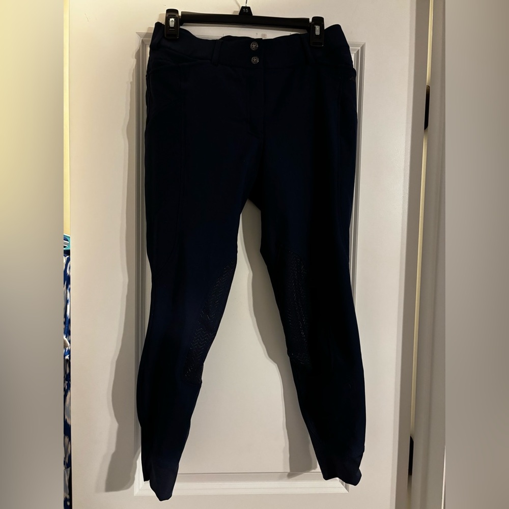 Navy blue Ariat breeches like new